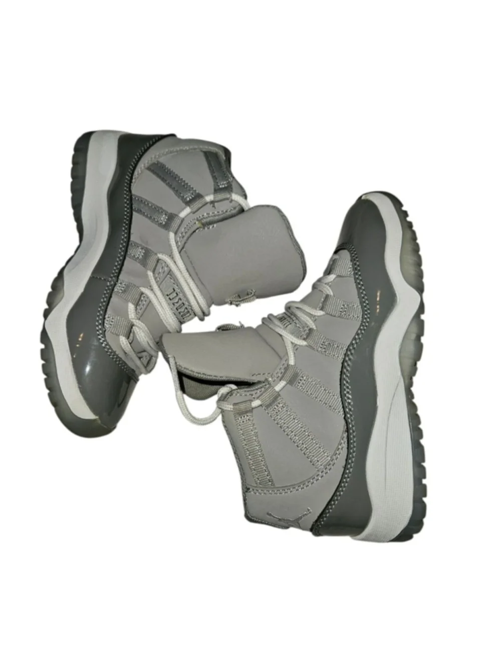 Nike Air Jordan 11 Retro Cool Grey 378039-005 Kids Pre School Shoes size 12.5C